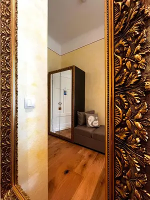 Ein Bett oder Betten in einem Zimmer der Unterkunft Provence am Kurpark