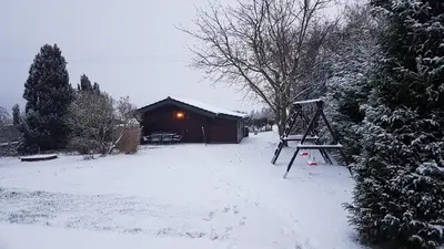 Ferienhaus Vogelnest Damscheid Nähe Oberwesel Mittelrhein im Winter