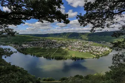 Naturlandschaft in der Nähe des Privatzimmers