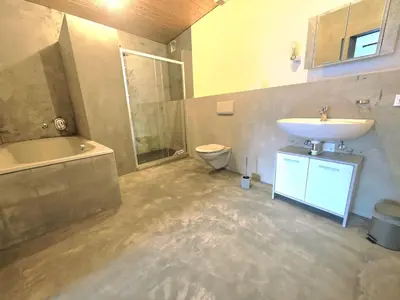 Ein Badezimmer in der Unterkunft Gästehaus Ritz