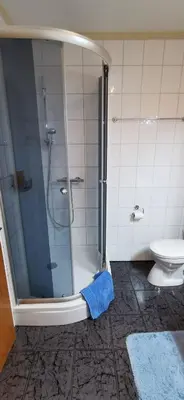 Ein Badezimmer in der Unterkunft Ferienwohnung Münch