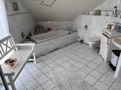 Ein Badezimmer in der Unterkunft Ferienhaus Mediterana