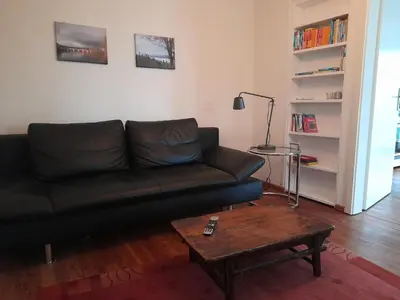Ein Sitzbereich in der Unterkunft Eifel Panorama