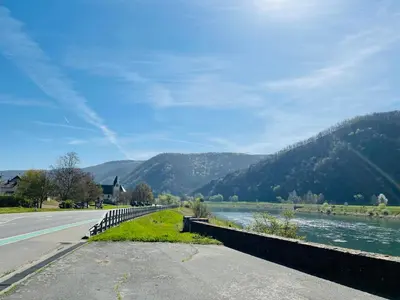 Naturlandschaft in der Nähe des Ferienhauses