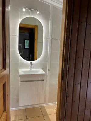 Ein Badezimmer in der Unterkunft Loreley Hideaway