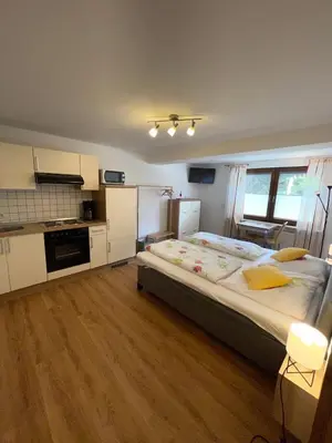 Küche/Küchenzeile in der Unterkunft Apartment Jobelius