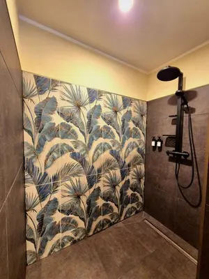 Ein Badezimmer in der Unterkunft Historischer Weinkeller