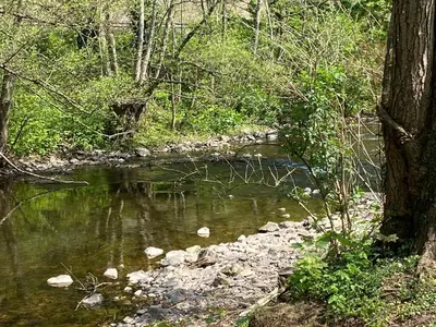 Naturlandschaft in der Nähe des Ferienhauses