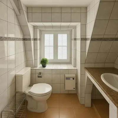 Ein Badezimmer in der Unterkunft Moselglocke Urlaub im Herzen von Zell