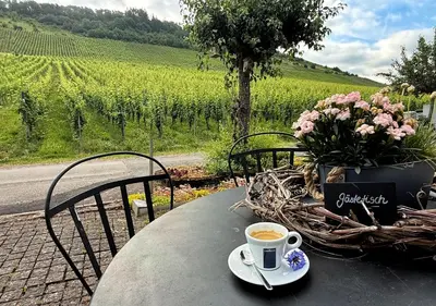 Kaffee-/Teezubehör in der Unterkunft Maisonette Vino Veritas - Auszeit am Weinberg