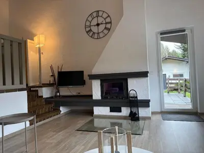 TV/Unterhaltungsangebot in der Unterkunft Wunderschön gelegener Bungalow in Biersdorf am See - Best view -