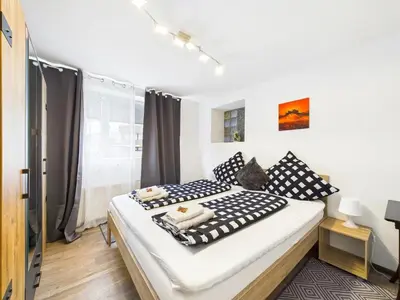 Ein Bett oder Betten in einem Zimmer der Unterkunft Apartment in Kordel