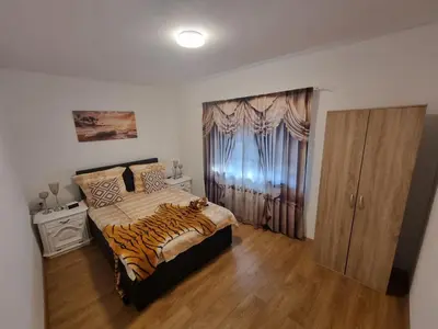 Ein Bett oder Betten in einem Zimmer der Unterkunft Casa Ana-Maria