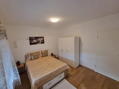 Ein Bett oder Betten in einem Zimmer der Unterkunft Casa Ana-Maria