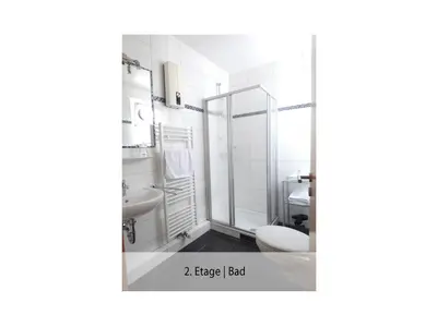 Ein Badezimmer in der Unterkunft Ferienwohnung Trier Stadtmitte/Fußgängerzone