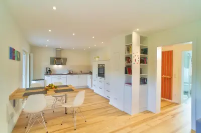 Küche/Küchenzeile in der Unterkunft Oberhausen an der Nahe LIEBLINGSORT - Ferienappartements
