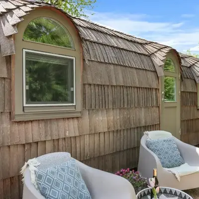 Iglucraft Tiny Haus im Naheland I Grill I Wasserspielpatz I W-LAN