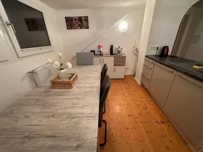 Küche/Küchenzeile in der Unterkunft Möblierte Wohnung in Cochem zur Zwischenmiete für berufliche Aufenthalte keine Tourismus keine Ferienwohnung