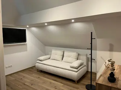 TV/Unterhaltungsangebot in der Unterkunft Ferienwohnung Michels