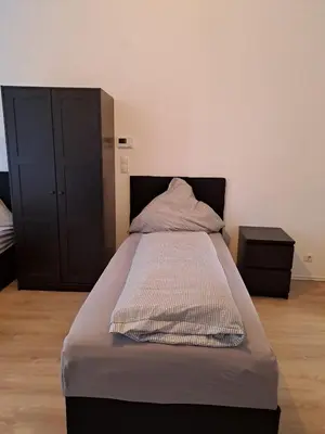 Ein Bett oder Betten in einem Zimmer der Unterkunft Monteurzimmer RLP - Ihr Zuhause auf Zeit!