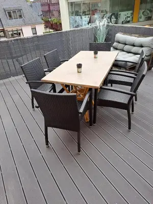 Ein Sitzbereich in der Unterkunft Monteurzimmer RLP - Ihr Zuhause auf Zeit!
