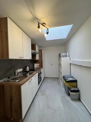 Küche/Küchenzeile in der Unterkunft Monteurzimmer RLP - Ihr Zuhause auf Zeit!