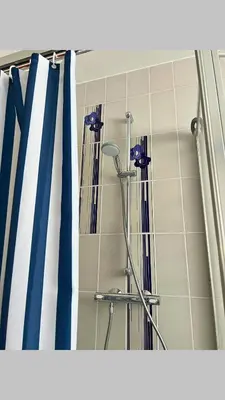 Ein Badezimmer in der Unterkunft Ferienwohnung am Meulenwald