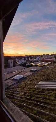 Blick auf den Sonnenuntergang/Sonnenaufgang von des Hotels aus oder aus der Nähe