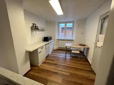 Küche/Küchenzeile in der Unterkunft Apartment in Vallendar near Rhine Promenade