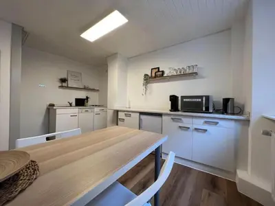 Küche/Küchenzeile in der Unterkunft Apartment in Vallendar near Rhine Promenade