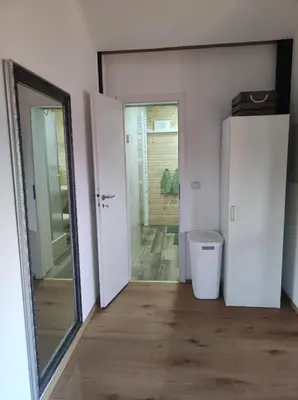 Ein Badezimmer in der Unterkunft Ferienwohnung Frida