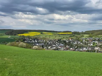 Naturlandschaft in der Nähe der Ferienwohnung