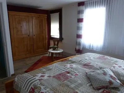 Ein Bett oder Betten in einem Zimmer der Unterkunft Barbara und Walter
