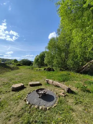 Naturlandschaft in der Nähe des Ferienhauses