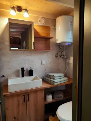 Ein Badezimmer in der Unterkunft Dauny House