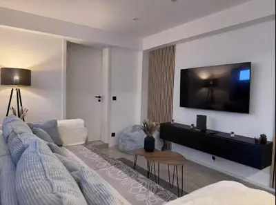 TV/Unterhaltungsangebot in der Unterkunft Ferienwohnung Kürenzer Auszeit
