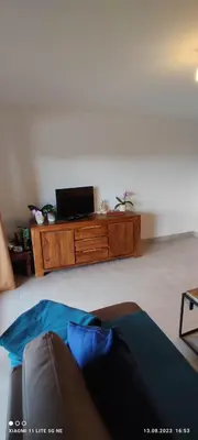 TV/Unterhaltungsangebot in der Unterkunft Ferienwohnung,,Japan Art,,