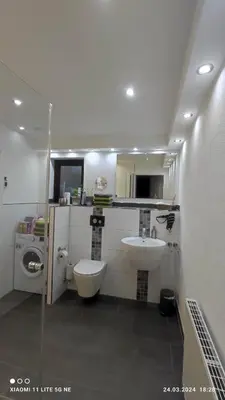 Küche/Küchenzeile in der Unterkunft Ferienwohnung,,Japan Art,,
