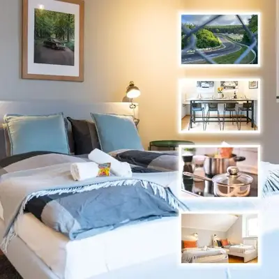 Haus Nürburgring I 4 Schlafzimmer für 1-10 Personen I Küche I Garten I Grillplatz