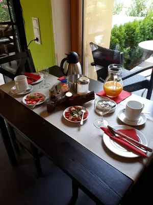 Essen in der Pension oder in der Nähe