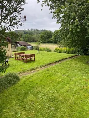 Naturlandschaft in der Nähe des Ferienhauses