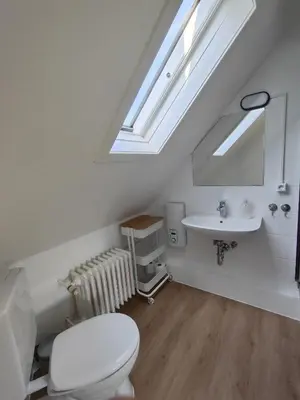Ein Badezimmer in der Unterkunft Parkblick Apartment Weißenthurm Nähe Koblenz
