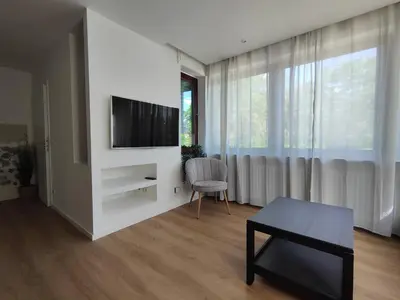 TV/Unterhaltungsangebot in der Unterkunft Parkblick Apartment Weißenthurm Nähe Koblenz
