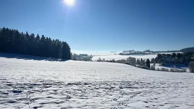 Naturlandschaft in der Nähe des Ferienhauses