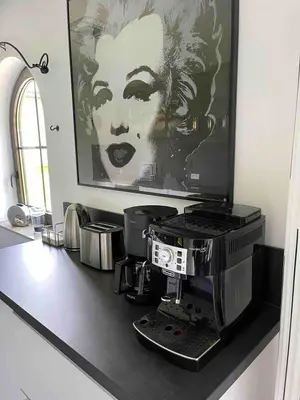 Kaffee-/Teezubehör in der Unterkunft 5-Sterne Wohlfühl-Ferienhaus Eifellust