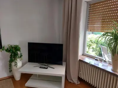 TV/Unterhaltungsangebot in der Unterkunft Ferienhaus Auf der Bitz
