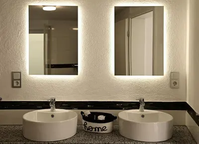Ein Badezimmer in der Unterkunft Ferienwohnung Balduin