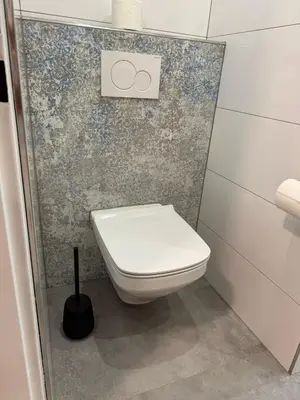 Ein Badezimmer in der Unterkunft Landliebe Nummer 10