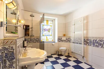 Ein Badezimmer in der Unterkunft LEVEL22 Moseltraum in Traben-Trarbach