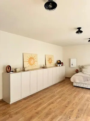 Ein Bett oder Betten in einem Zimmer der Unterkunft Factory Loft Eifel - Nürburgring & Natur